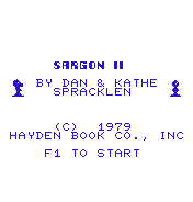 Sargon II Chess